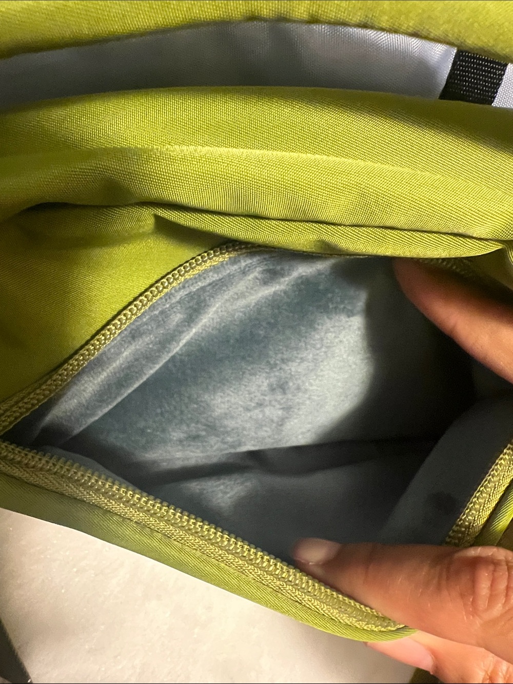 IHKWIP Olive Green Crossbody Shoulder Bag - Picture 10 of 12